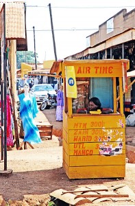 MTN public telephone cellphone Uganda [wikimedia commons]