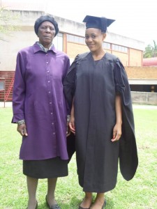 Thinavuyo Makhokha and gran