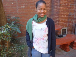 Sinenhlanhla Ndulula, 18, Student, Bluff