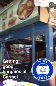 Tel Aviv Snapchat 3