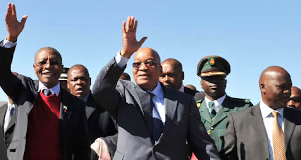 Zuma on a state visit to Lesotho 2012 [gcis]
