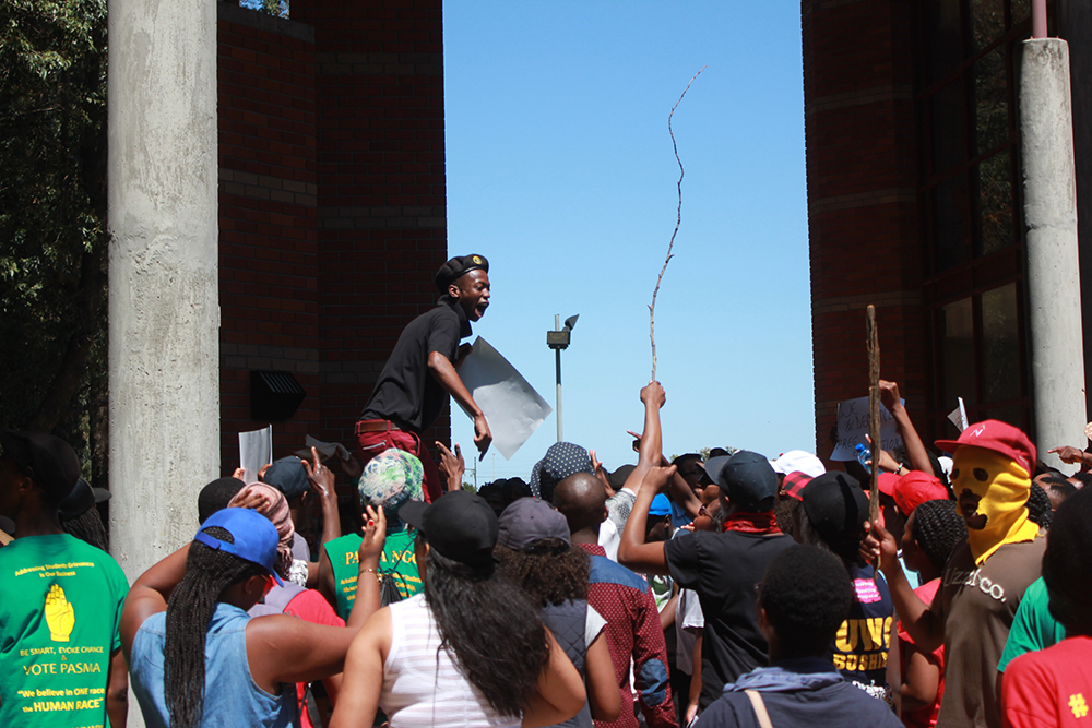 UWC Fees must fall protests 1