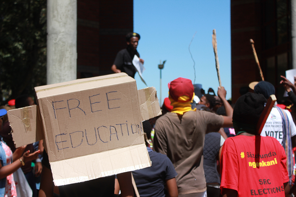 UWC Fees must fall protests 2