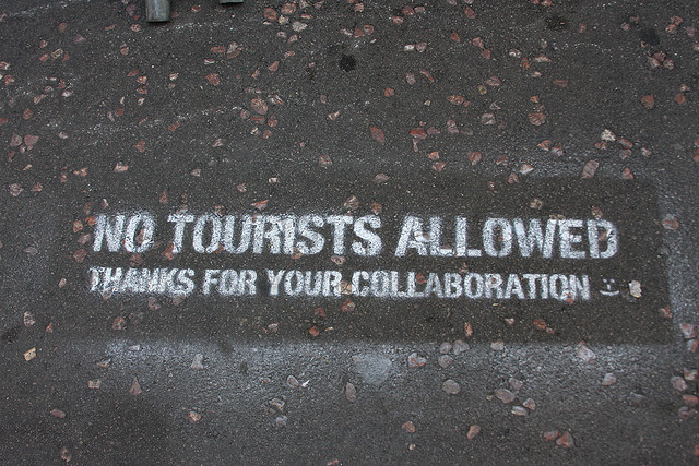No tourists allowed [Jennifer Woodard via Flickr]