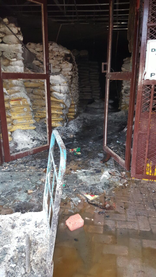 Giyani 1 looted shop Asif Talati