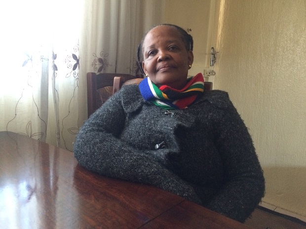 Busiswe Shabangu at her home in Soweto