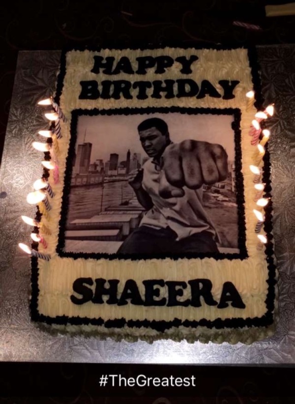 Shaeera's bday cake