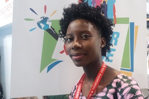 Beatrice Phiri, 18,volunteer, Zambia