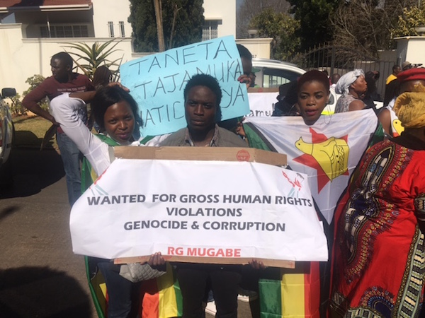 Zimbabwe solidarity pretoria march3