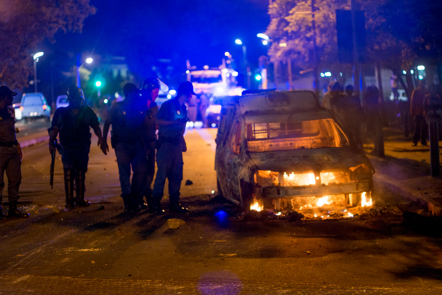 #feesmustfall protest wits Braamfontein police 10