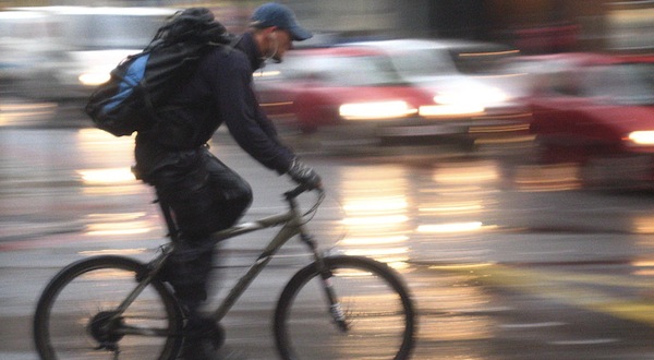 http://commons.wikimedia.org/wiki/File:Cyclist_Edinburgh.jpg